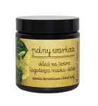 Okład na twarz łagodząca maska-detoks - ziemia okrzemkowa i kwiat lipy -  Polny Warkocz