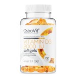 Witamina D3 2000 IU 60 kapsułek - Ostrovit