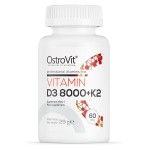 Witamina D3 8000 IU + K2 60 tabletek - Ostrovit