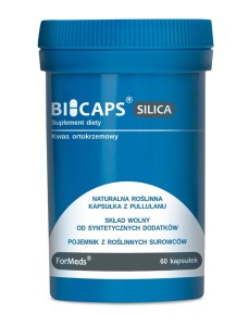 BICAPS SILICA Naturalna roślinna kapsułka z Pullulanu - ForMeds