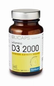 OLICAPS D3 2000 wit D3 - 60 kaps - FORMEDS 