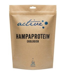 Hempaprotein 400 g - Nasiona konopi siewnych, ekologiczne, zmielone białko z nasion konopi Cannabis sativa - HOLISTIC