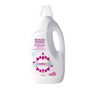Płyn do prania enzymatyczny białe kwiaty 1.5L - Luksusowa formuła bogata w aktywne i naturalne składniki - SWONCO (NM)