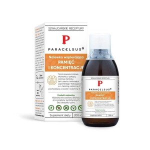 Paracelsus: Nalewka wspierająca Pamięć i Koncentrację 200 ml - AURA HERBALS (NM)