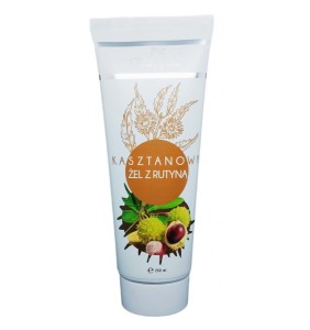 Żel kasztanowy z rutyną w tubie 250 ml - Poprawia ukrwienie nóg z tendencją do powstawania żylaków - FARM-VIX (NM)