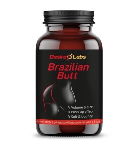 Brazilian Butt Desire Labs 90 kapsułek - Program suplementacyjny dla poprawy wyglądu pośladków - YANGO