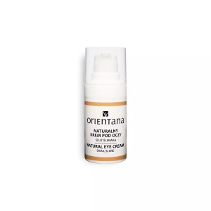 Naturalny krem pod oczy Śluz Ślimaka 15ml - Efektywnie nawilża cienką i delikatną skórę okolic oczu - ORIENTANA