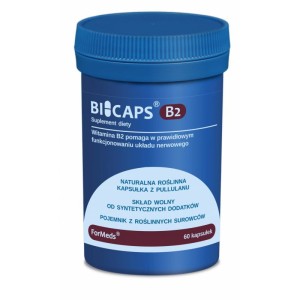 BICAPS® B2 - zawiera wysoką dawkę wit. B2 - FORMEDS