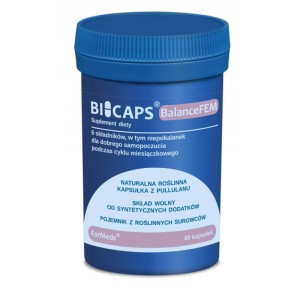 BICAPS® BalanceFEM - do stosowania przez kobiety w trakcie cyklu miesiączkowego. - FORMEDS