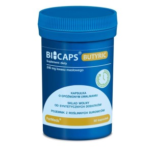 BICAPS® BUTYRIC -  uzupełnia dietę w kwas masłowy - FORMEDS