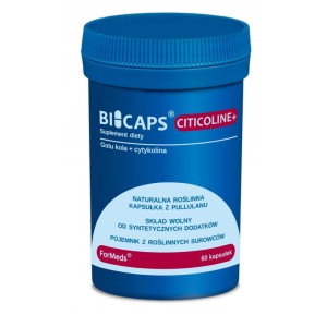 BICAPS® CITICOLINE+ - wpływa pozytywnie na funkcje poznawcze - FORMEDS
