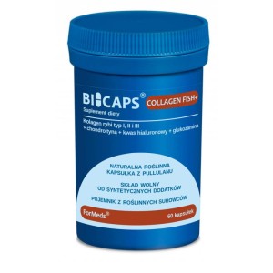 BICAPS® COLLAGEN FISH+ - Zawiera 3 typy kolagenu rybiego - FORMEDS