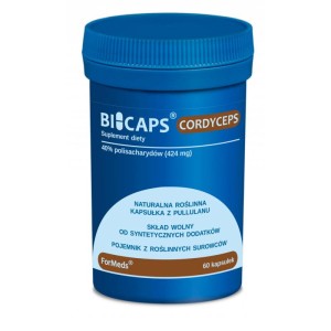 BICAPS® CORDYCEPS - Naturalna kapsułka z pullulanu - FORMEDS