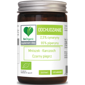 Odchudzanie 100 tabl - dba o szczupłą sylwetkę - BeOrganic