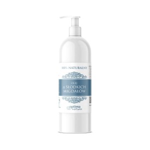 OLEJ ZE SŁODKICH MIGDAŁÓW NATURALNY 400 ML OPTIMA NATURA OLEJ DO MASAŻU
