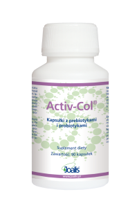 Activ-Col - 90 kapsułek z kulturami bakterii Lactobacillus - JOALIS