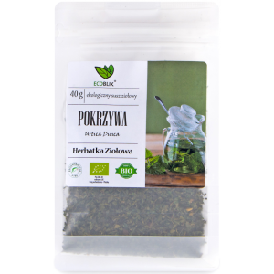 Pokrzywa 40g herbatka ziołowa ekologiczna - ECOBLIK