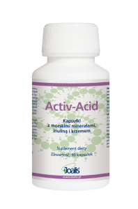 Activ acid - Kapsułki z minerałami morskimi, inuliną i krzemem - JOALIS
