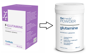 F-GLUTAMINE - L-glutamina w proszku - ForMeds