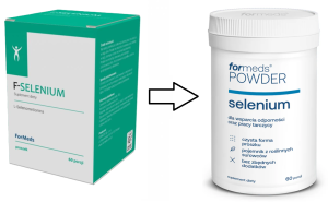 F-SELENIUM - Selen oraz inulinę z korzenia cykorii - ForMeds