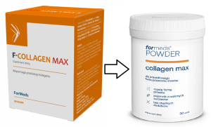F-COLLAGEN MAX - Kolagen, witaminy K, D i C oraz kwas hialuronowy - ForMeds