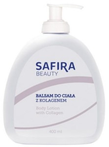 Balsam do ciała odżywczo-nawilżający z kolagenem - SAFIRA