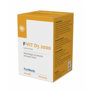 F-VIT D3 2000 - Witamina D3 dla zdrowych kości - ForMeds