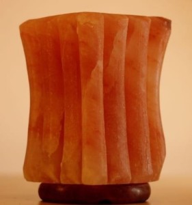 Salzlampe Himalaya-Salz mit einer quadratischen Form FSL4