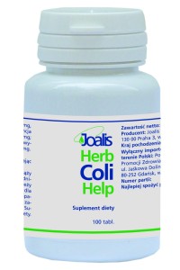 Herb Coli Help 100 tabl. - Korzystnie działa na jelito grube - JOALIS