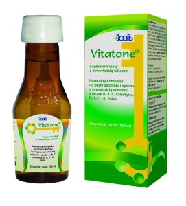 Syrop Vitatone 100 ml - Wspomaga przyswajanie i wykorzystanie witamin - JOALIS