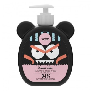 Mydło do rąk dla dzieci Kokos i mięta - Starannie dobrane i najdelikatniejsze - YOPE