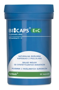 BICAPS E+C Naturalna roślinna kapsułka z Pullulanu - ForMeds