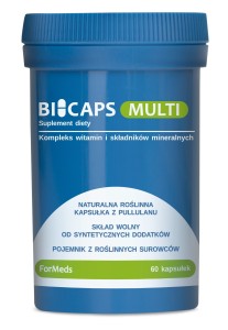 BICAPS MULTI Naturalna roślinna kapsułka z Pullulanu - ForMeds