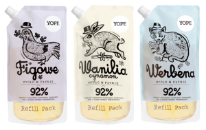 Uzupełniacz do mydła naturalnego w płynie Yope 500 ml (3 rodzaje)