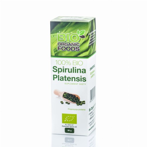 SPIRULINA PLATENSIS 80g