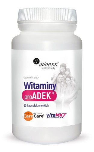 Witaminy ProADEK® - Wspomaga funkcje organizmu, 60 kapsułek miękkich - ALINESS.jpg