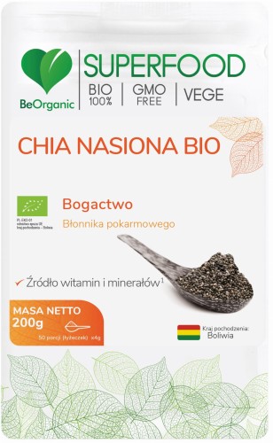 Chia nasiona BIO w proszku - Źródło cennych witamin i minerałów - BEORGANIC (NM).jpg