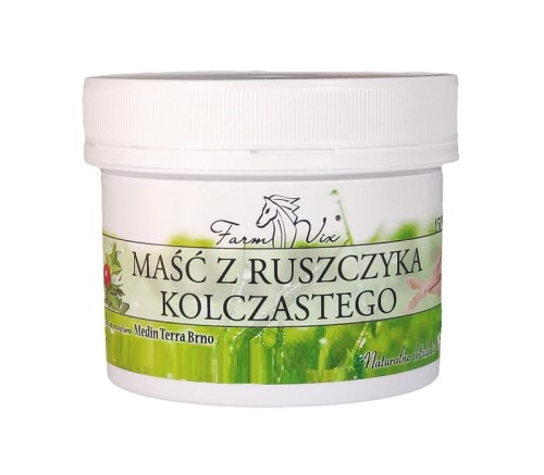 Maść z ruszczyka kolczastego 150 ml - Wspomaga napięcie i elastyczność skóry - FARM-VIX (NM).jpg
