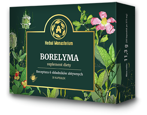 Borelyma 30 kapsułek - Stymuluje układ immunologiczny - HERBAL MONASTERIUM.png