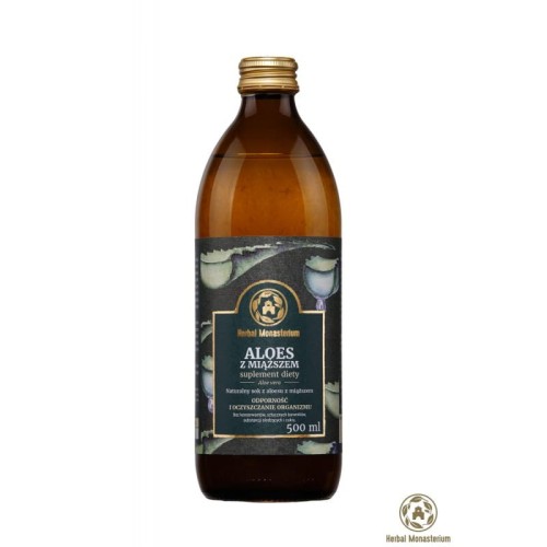 Naturalny sok z aloesu z miąższem 500ml - Wspiera detoksykację i oczyszczanie organizmu - HERBAL MONASTERIUM.jpg