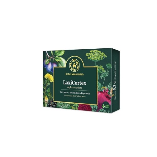 LaxiCortex 15 kapsułek - Zdrowie układu pokarmowego - HERBAL MONASTERIUM.jpg