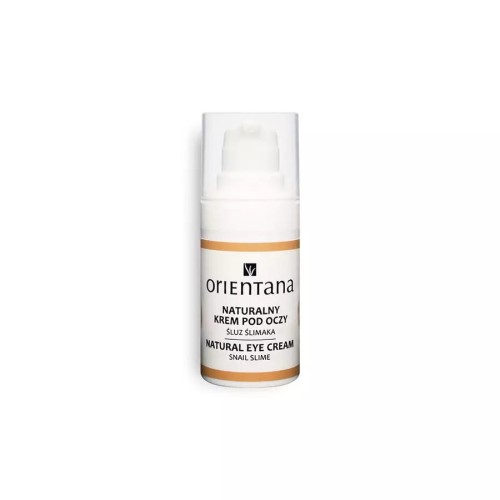 Naturalny krem pod oczy Śluz Ślimaka 15ml - Efektywnie nawilża cienką i delikatną skórę okolic oczu - ORIENTANA.jpg