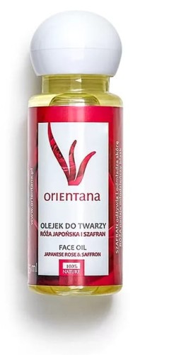 Olejek do twarzy Róża Japońska i Szafran 55ml - Odżywia, nawilża i regeneruje skórę - ORIENTANA.jpg