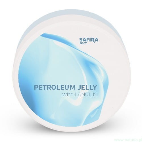 Wazelina kosmetyczna z lanoliną 250 ml - SAFIRA.jpg