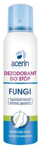 Dezodorant do stóp o działaniu przeciwgrzybicznym - Acerin Fungi
