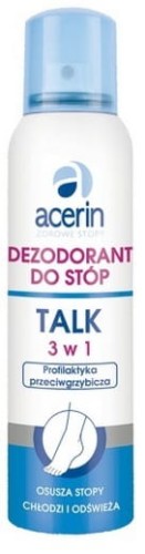 Dezodorant o działaniu przeciwgrzybicznym i osuszającym - Acerin Talc
