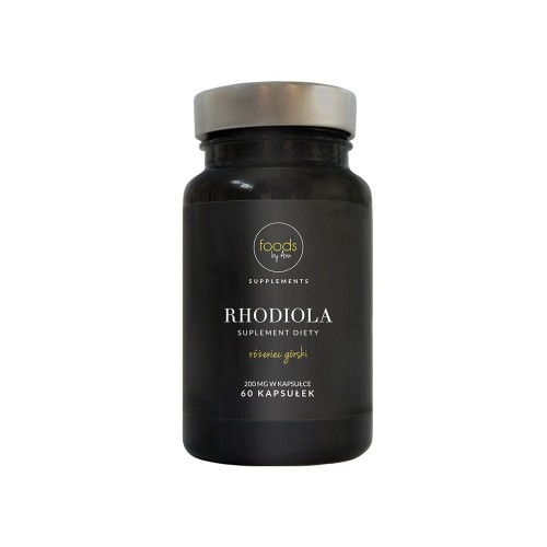Różeniec górski (Rhodiola) 200mg; ekstrakt 4 do 1 - na nastrój - Foods by Ann.jpg