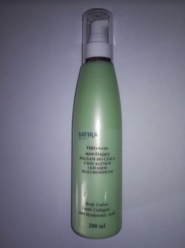 Balsam do ciała z kolagenem i kwasem hialuronowym - SAFIRA.jpg