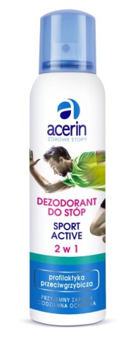 Dezodorant do stóp dla osób aktywnych - Acerin Sport Active