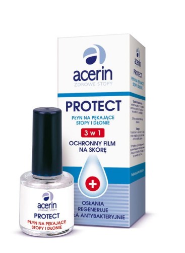 Płyn na pękające stopy i dłonie - Acerin Protect
